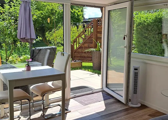 All-in-one Mit Eigener Sonnenterrasse Im Garten Apartment *